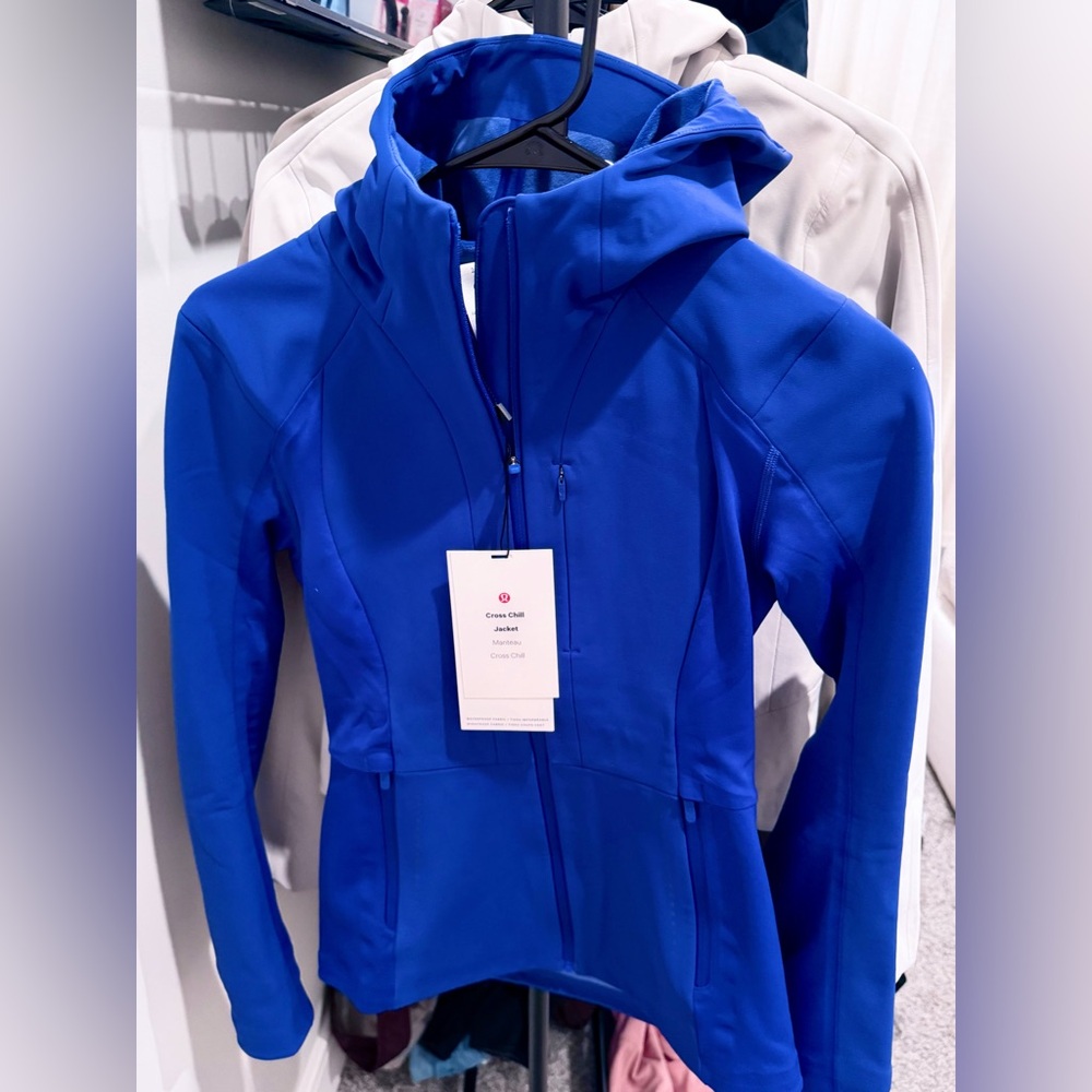 Lululemon Cross Chill Jacket Royal Blue Size 2